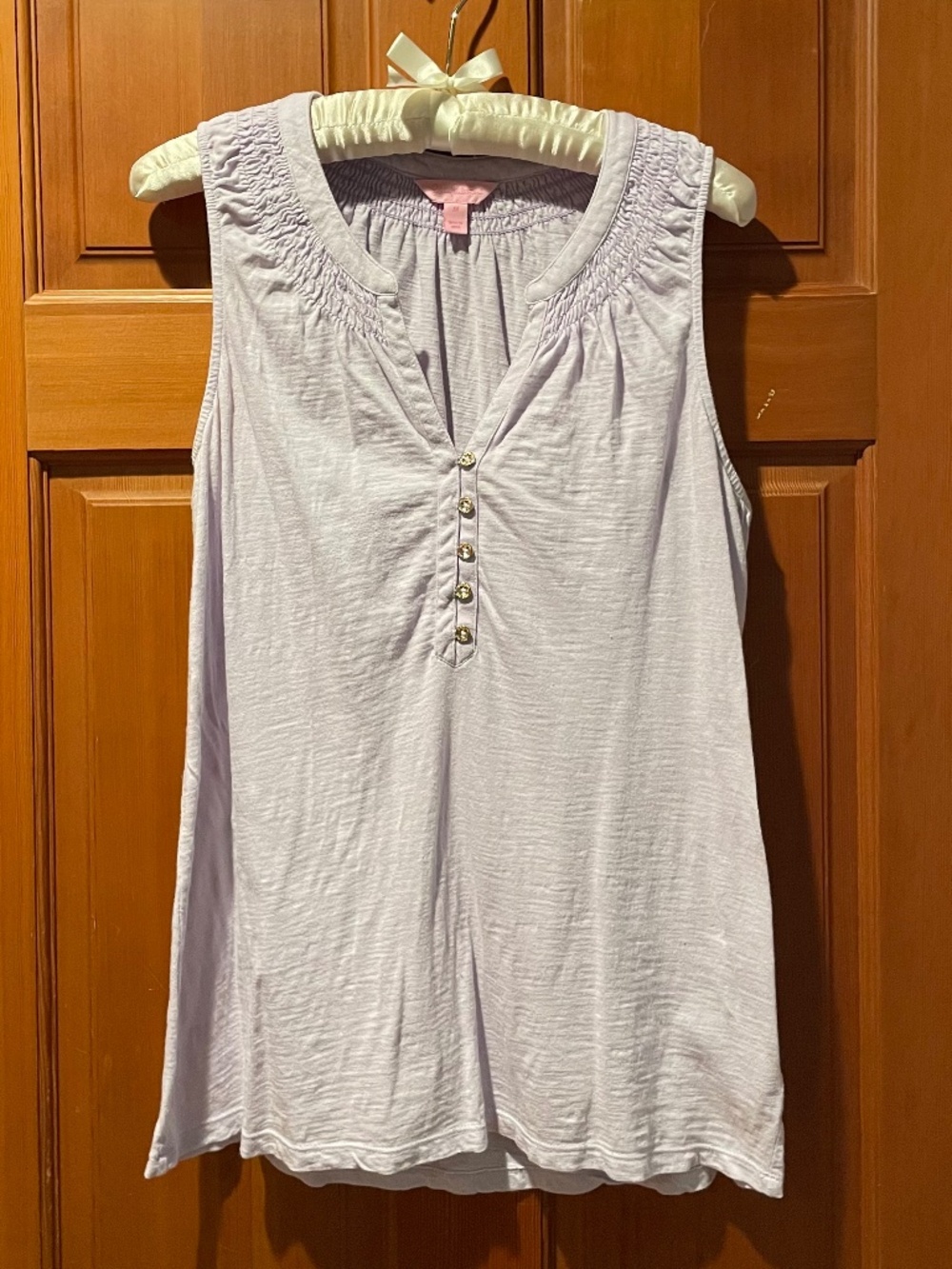 Medium Lily Pulitzer Essie Knit Lavender Sleeveless Tank Top